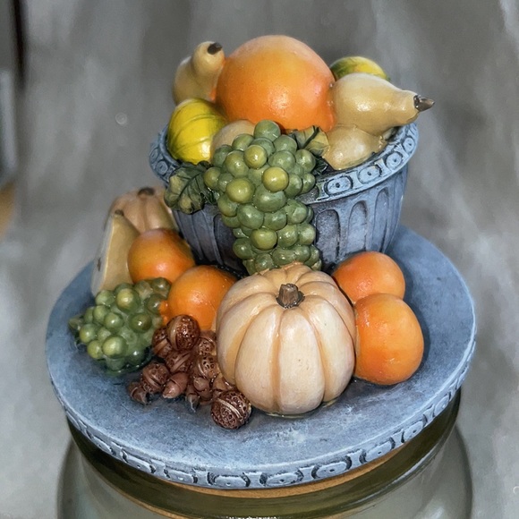 Vintage, elegant fruit, candle topper - Picture 8 of 12